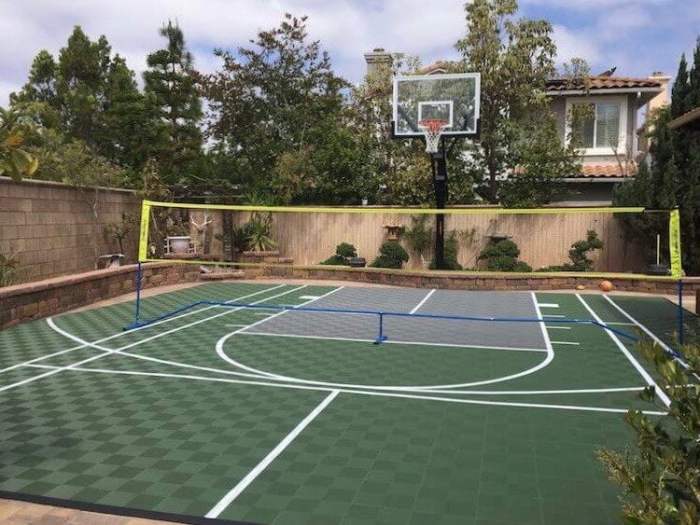 Memahami Lantai Lapangan Basket Outdoor outdoor basketball court flooring customer reviews san diego california 1 - Memahami Lantai Lapangan Basket Outdoor