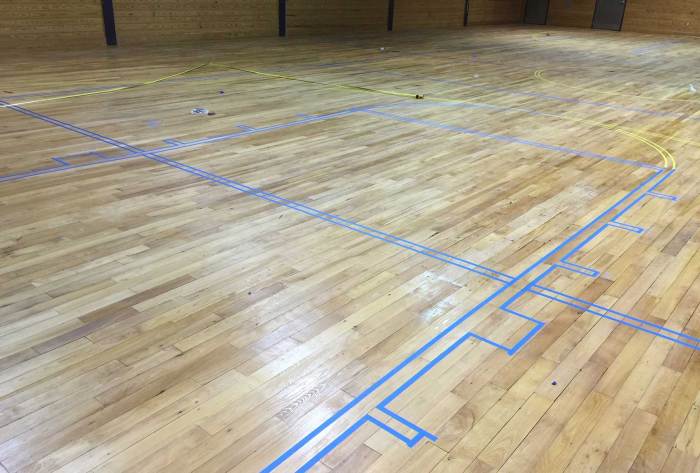 basketball court project 4 1 - 5 Pertimbangan Sebelum Renovasi Lantai Parket Lapangan Basket