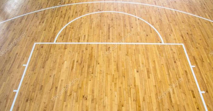 depositphotos 88565862 stock photo wooden floor basketball court 1 - Lantai Parket Lapangan Basket Cegah Pudarnya Warna Kayu