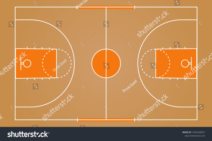 stock vector basketball court floor with wooden color background design 1945369873 1 - Warna Lantai Lapangan Bola Basket Panduan Komprehensif