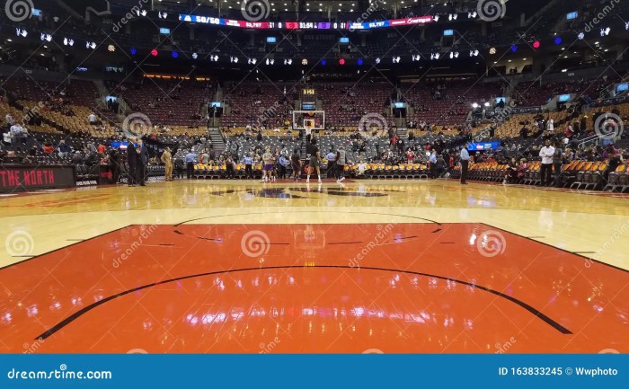 Bahan Lantai Lapangan Basket NBA Performa dan Keamanan view basketball court scotiabank arena view basketball court nba regular season game scotiabank arena 163833245 1 - Bahan Lantai Lapangan Basket NBA Performa dan Keamanan