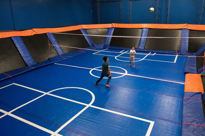 AirCourt Skyzone AirTrack Factory Trampolinepark - Upgrade Lantai Parket Lapangan Basket Panduan Lengkap