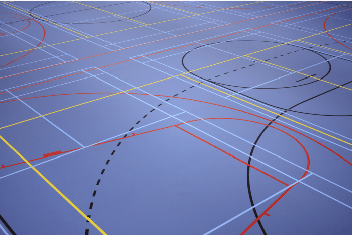 basketball court and multi sport flooring 1 - 5 Faktor Penentu Harga Lantai Parket Lapangan Basket