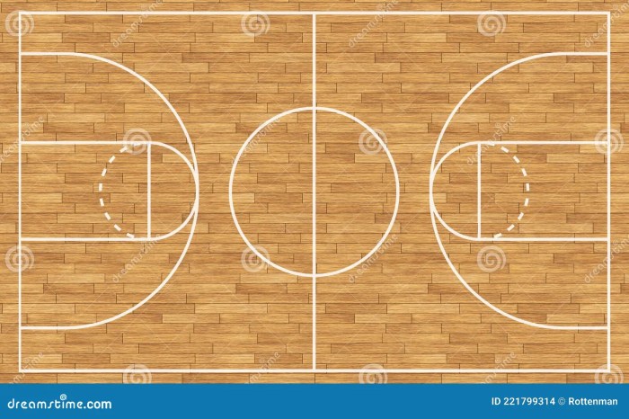 basketball court wooden flooring white lines 221799314 6 - Lantai Lapangan Basket Lantaiparket.id Pilihan Terbaik untuk Performa dan Estetika