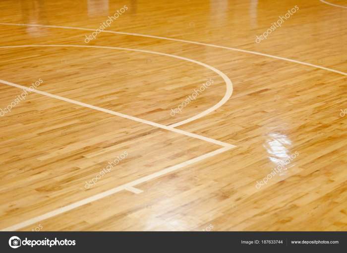 depositphotos 187633744 stock photo wooden floor basketball court 1 - Pasang Lantai Kayu Lapangan Basket LantaiParket.id Solusi Terbaik untuk Lantai Basket