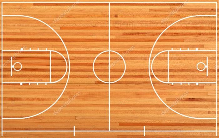 depositphotos 20076521 stock photo basketball court floor plan on 1 - Lantai Parket Lapangan Basket Tuntutan Traffic Tinggi