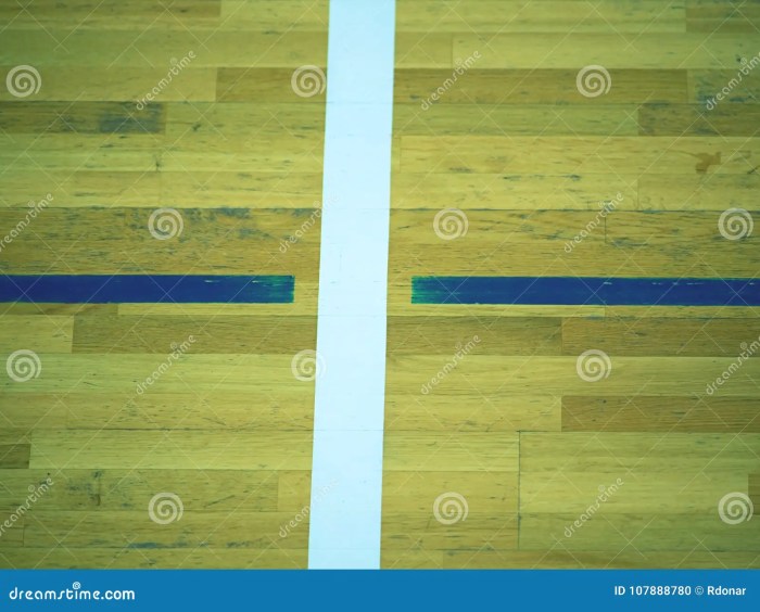 painted wood floor parquet hardwood basketball court viewed above design texture pattern background 107888780 1 - Kenali Parket Basket Asli Panduan Pemeriksaan Kualitas